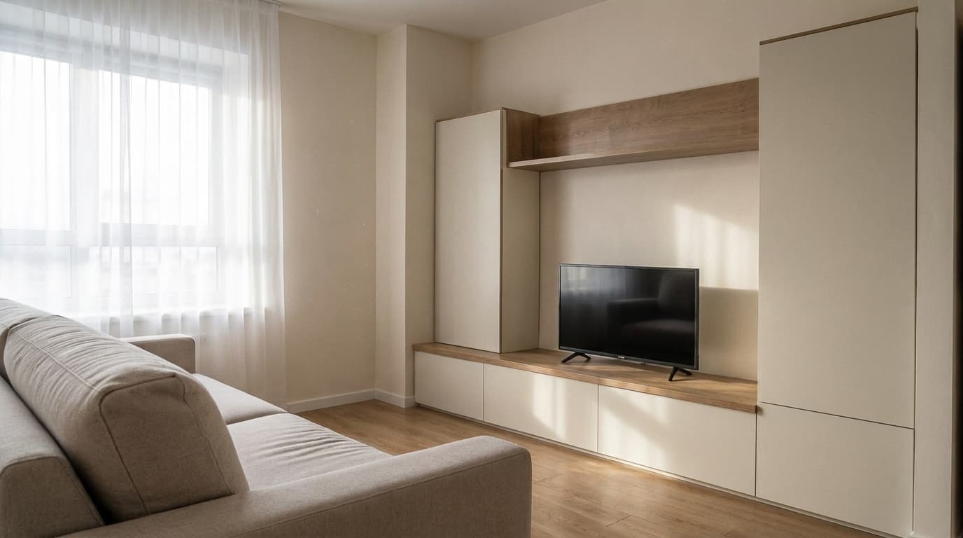 Квартира 68 м² в кремовых тонах